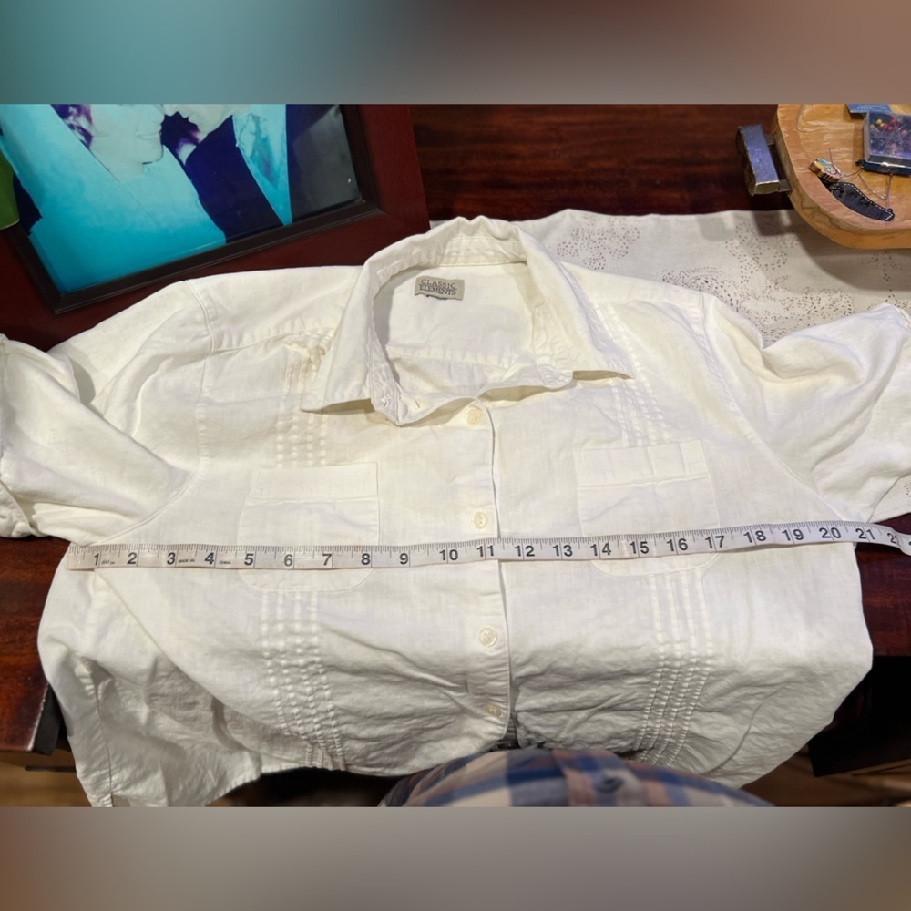 Vintage Classic Elements Button Down Size Large - image 5